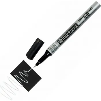 Sakura Permanentní fix Pen-Touch 0,7mm stříbrný
