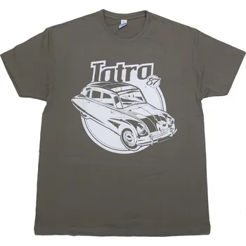 Tatra tričko Tatra 87 šedé M