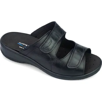 Dámské pantofle Nursing Care NAZARÉ BE311 pantofle pro širokou nohu dámské černé Velikost: 37