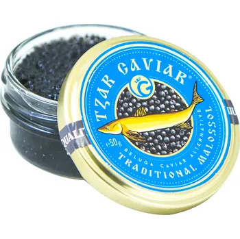 konzervovaná ryba Gourmet Partners Tzar Delicates Beluga Caviar Alternative 50g modré