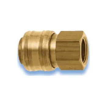Hadicová spojka Karasto Armaturenfabrik Oehler 1330J Rychlospojka 1/8"vnitřní závit , mosaz 670649