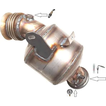 Katalyzátor Katalyzátor výfuku. (PR JMJ 1080386-8)