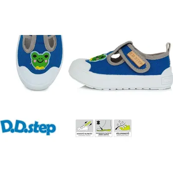 Dětská treková obuv D.D.Step D.D. step chlapecké plátěnky CSB-238BM Barva: modrá, Velikost: 23
