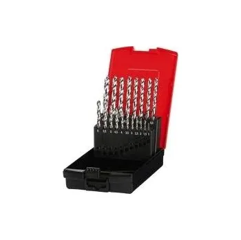 Příslušenství k vrtačce Makita sada vrtáků 1-10mm do železa HSS-G / 19 dílná P-73673