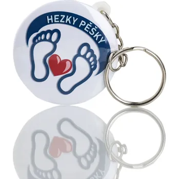 Hezkypěšky Klíčenka s přívěškem