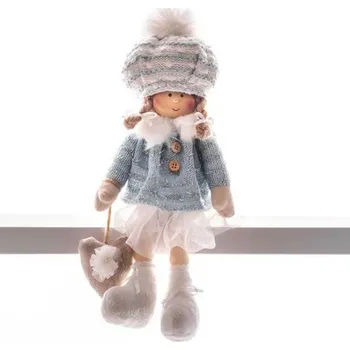 Vánoční dekorace Dekorace XmMX667, Děti, modré, 22 cm