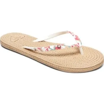 Dámské žabky Žabky Roxy South Beach II white ringer 38