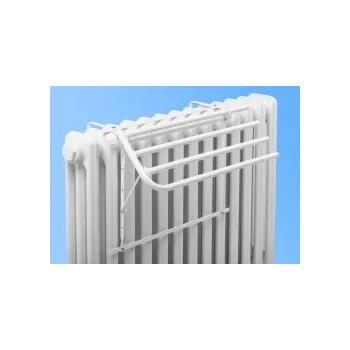 Sušák trojramenný na litinový radiátor, délka sušáku 60 cm, hloubka radiátoru 100 mm, barva na objednávku