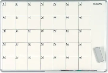 EkoTAB PRO plánovací tabule měsíční 100 x 70 cm