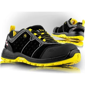 Pracovní oblečení VM Footwear Obuv VM INDIANA 8125-S1P ESD polobotka s kompozitní tužinkou 8125-S1PESD/43 43 Černá/žlutá