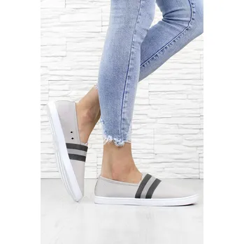 Dámské tenisky Prety Šedé slip on tenisky 11011-3G Velikost: 38