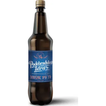 Pivo Poděbradský Zdroj Mosaic IPA 17° 1l