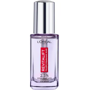 Péče o oční okolí L’Oréal Paris Revitalift Filler rozjasňující oční sérum 20 ml