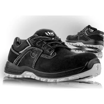VM Footwear Obuv VM DAKOTA 8135-S1 polobotka s kompozitní tužinkou 8135-S1/47 Černá/šedá 47