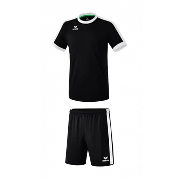 ERIMA RETRO STAR SET - DRES + TRENKY - PÁNSKÝ - Černá, Bílá - velikost L