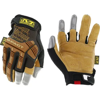 Pracovní rukavice Mechanix Durahide M-Pact Framer Leather pracovní rukavice S (LFR-75-008)