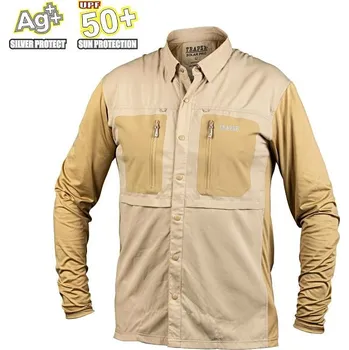 Pánská košile Muškařská košile Traper Solar Pro Sand vel. XXXL