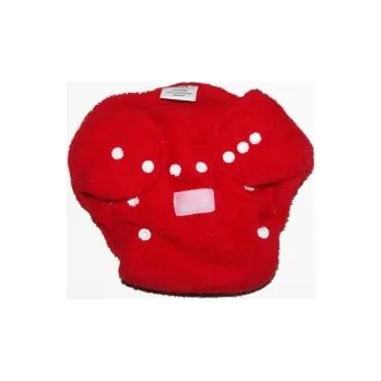 Plenkové kalhoty Baby Lucy - Bambusová kalhotková plena - červená, Velikost XS - S (3-8kg)