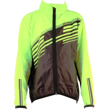 Pánská větrovka Dětská bunda Axon Nanook Jr Dětská velikost: 164 / Barva: černá/žlutá