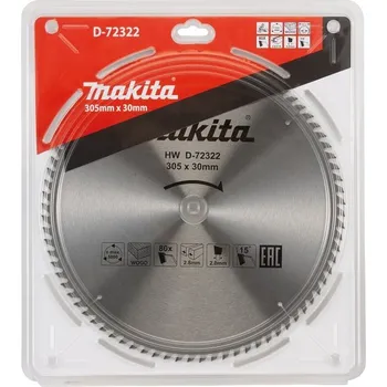 Pilový kotouč Makita D-72322 305 x 30 mm 80 zubů