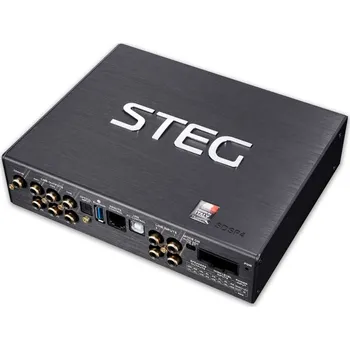 Zesilovač do auta Zesilovač s DSP procesorem STEG SDSP 4