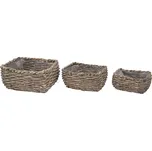 Sada 3 květináčů Ego Dekor Basic M ID_1403605