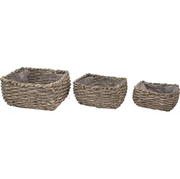 Květináč Sada 3 květináčů Ego Dekor Basic M ID_1403605