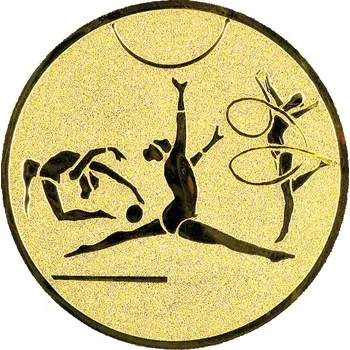 ETROFEJE emblém 50mm 10 gymnastika