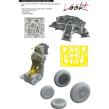 Plastikový model Eduard 1/48 F-104 ASA/M LööKplus (KINETIC)