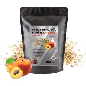 Proteinová Ovesná Kaše VALKNUT 10 x 65 g instantní meruňková