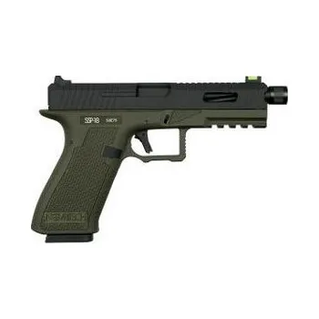 Airsoftová zbraň NOVRITSCH Novritsch plynová pistole SSP18 GBB - Černá / zelená