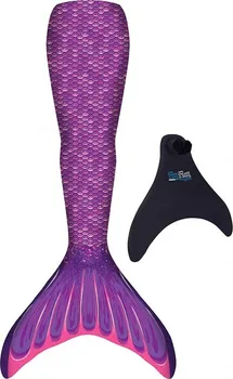Karnevalový kostým Fin Fun Kostým mořská panna Basic Purple s ploutví L-XL