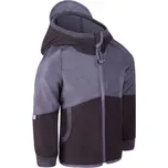 Dětská softshellová bunda Unuo Fleece Street Dětská velikost: 80-86 / Barva: černá