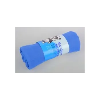 Bambusová osuška - modrá, Velikost 80x100cm