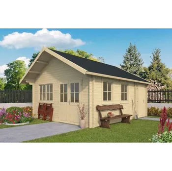 Zahradní domek Tuindeco Berlin 4,9 x 5,3 m smrk