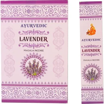 Vonná tyčinka Ayurvedic Vonné tyčinky Lavender, 15 ks