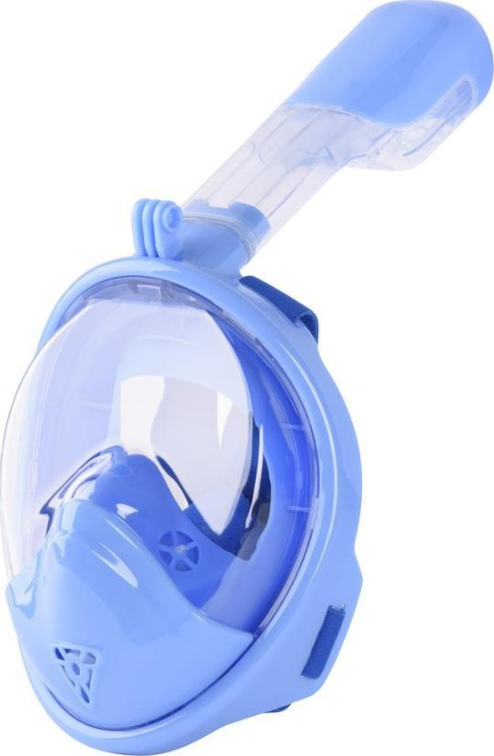 foto Potápěčská maska Strend Pro Barracuda celoobličejová šnorchlovací maska modrá XS
