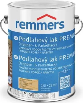 Lak na dřevo Remmers Premium podlahový lak hedvábně lesklý 5 l