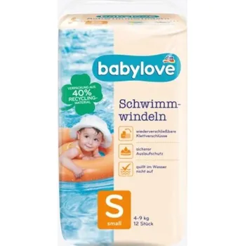 BABYLOVE DĚTSKÉ PLENKY DO VODY VEL. S NĚMECKO!