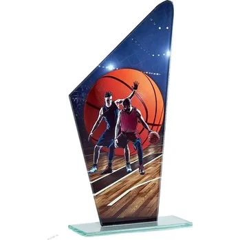 ETROFEJE plaketa sklo 66103 badminton Varianta: sklo 66103 badminton, 22cm