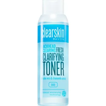 Avon Clearskin Blackhead Clearing čisticí pleťová voda proti černým tečkám 100 ml