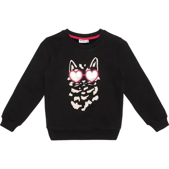 Chlapecká mikina Dívčí mikina - Winkiki WKG 12073, černá Barva: Černá, Velikost: 104