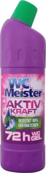 Čisticí prostředek na WC WC Meister Aktiv Kraft gelový čistič 1 l fialový