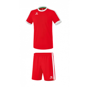 ERIMA RETRO STAR SET - DRES + TRENKY - DĚTSKÝ - Červená - velikost 116