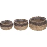 Sada 3 květináčů Ego Dekor Nature S ID_1403613