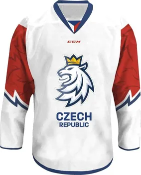 Hokejový dres CCM Reprezentační dres ČR bílý