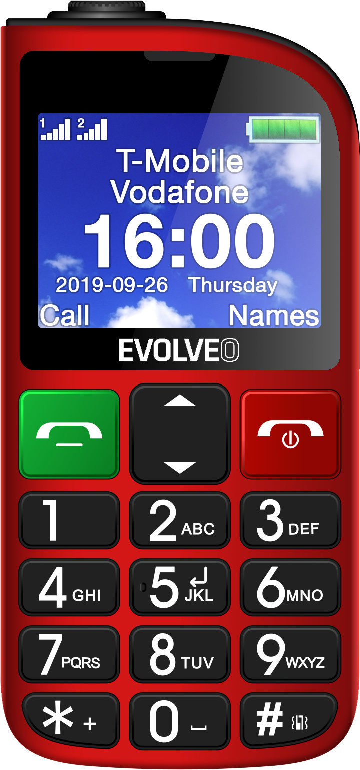 Evolveo Easyphone Erven Od K Zbozi Cz