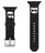 Karl Lagerfeld Karl and Choupette řemínek pro Apple Watch 38/40 mm, černý