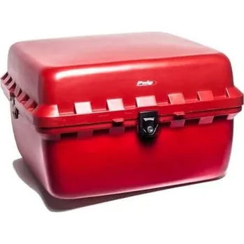 Zavazadlo na motocykl Vrchní kufr PUIG BIG BOX 0713R červená 90l, se zámkem