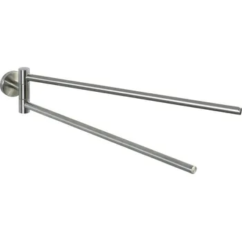 Věšák Dvojitý držák na ručníky BOSIO MATT, věšák - nerezová ocel, WENKO